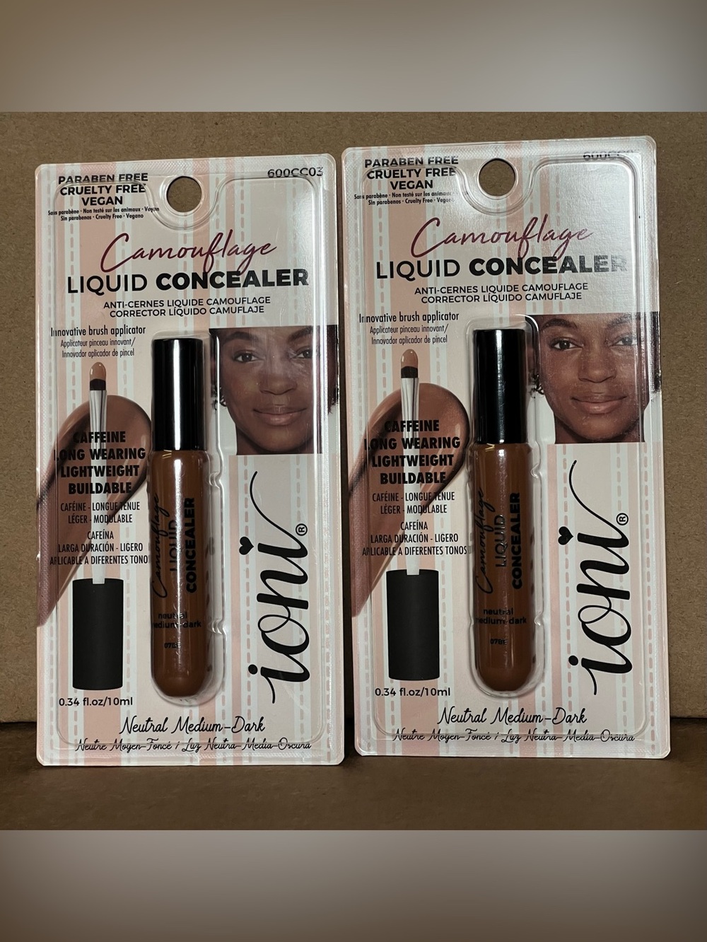 Ioni Camouflage Liquid Concealer - Neutral Medium-Dark